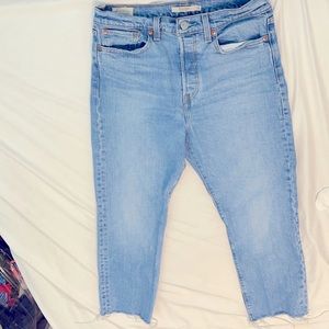 Levis wedgie straight jeans - colour Tango hustle